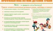 Памятки о порядке соблюдения требований безопасности, в целях исключения травмирования и гибели детей в летний оздоровительный период